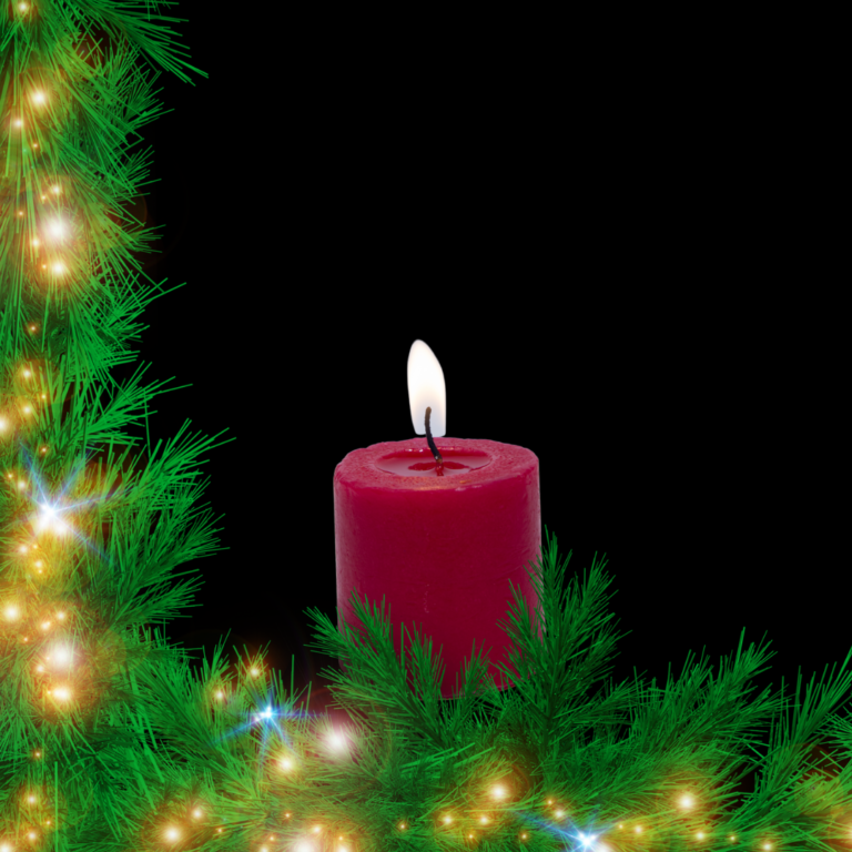 Candle alone