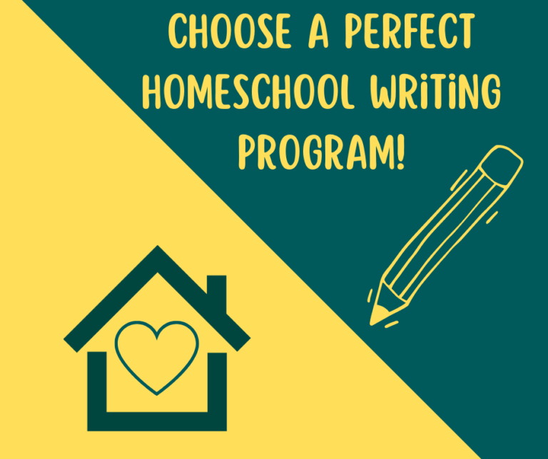 How to choose the perfect homeschool writing program