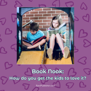 Create a book nook and encourage reading