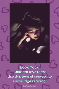 Create a book nook and encourage reading