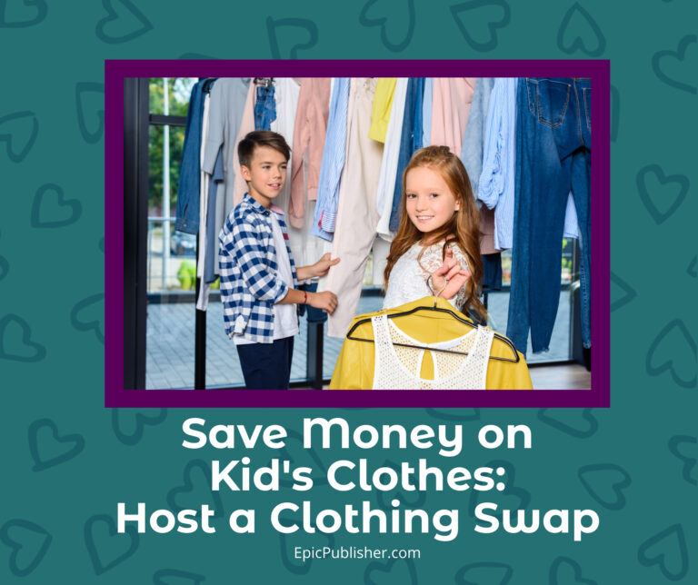 Save money on kid's clothes: Host a clothing swap