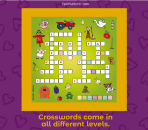 Crosswords for kids come in all different levels, offering the benefits of puzzles.